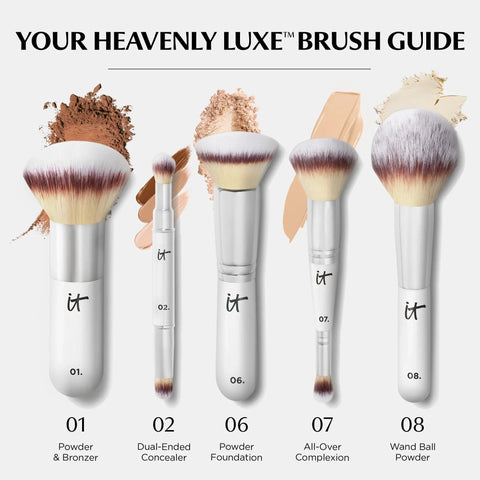Heavenly Luxe Wand Ball Powder Brush #8