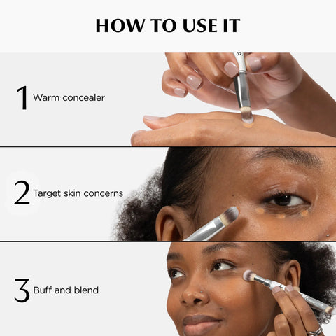 Heavenly Luxe™ Dual Airbrush Concealer Brush  #2
