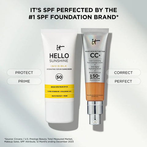 Hello Sunshine Invisible Sunscreen For Face SPF 50